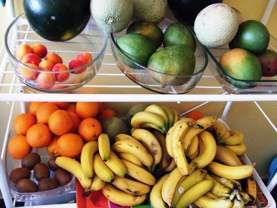 différents types de fruits