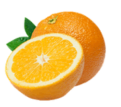 Orange coupée
